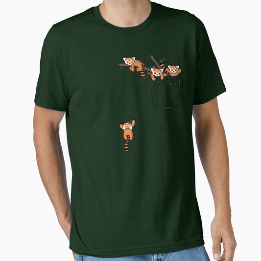Pocket Red Panda Bears by Beka Designs