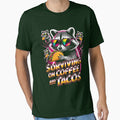 Surviving on Coffee and Tacos Funny Coffee Lover Taco Lover Food Humor Gift by FerasArtFiveS
