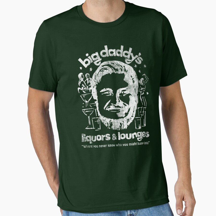 Flanigans: Big Daddy's Lounge (on darks) by brianhillDESIGN