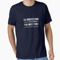 To understand RECURSION you have to understand RECURSION - Funny Programming Jokes - Dark Color by Programming Jokes