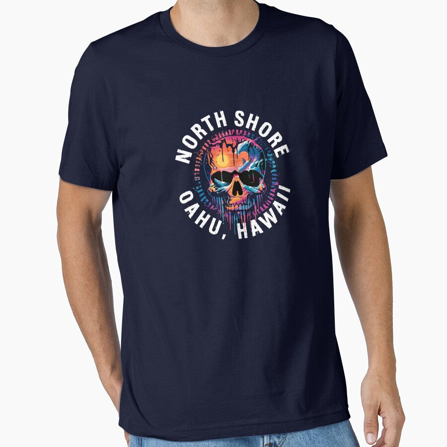 North Shore - Oahu, Hawaii (with White Lettering) by VelvetRoom