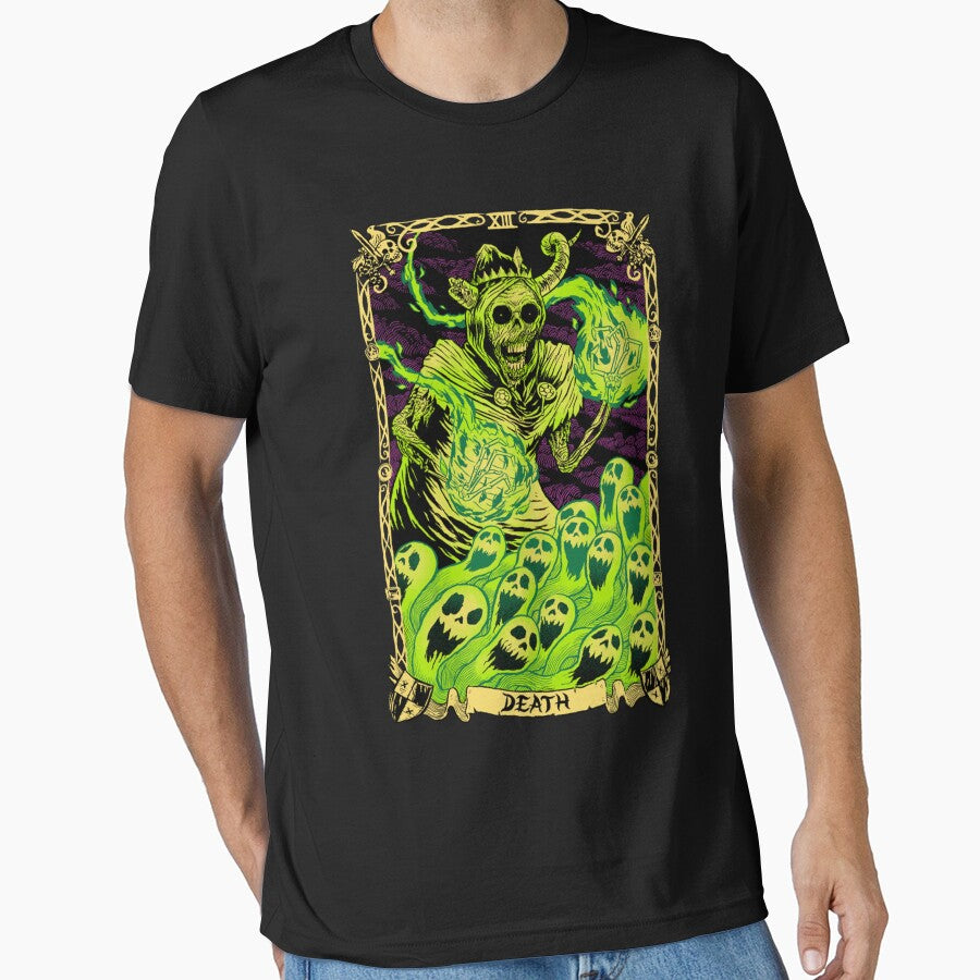The Lich " DEATH " Highly Detailed Color Art, Halloween Poster, Gothic Gift for Adventure Time fan for Birthday, Christmas, holiday by TheDarkMayhem ⭐⭐⭐⭐⭐