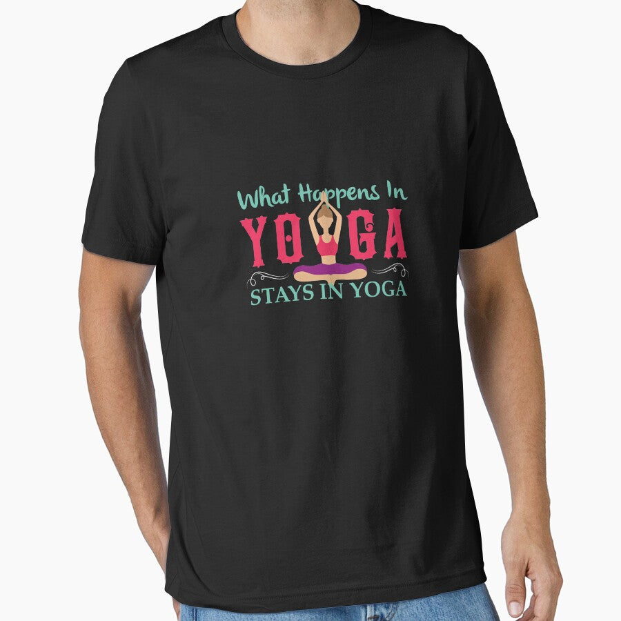 What happens in Yoga stays In Yoga | yoga shirt | yoga gifts | yoga teacher shirt | yoga women | yoga instructor  | yoga mom | yoga women | yoga kids | yoga addict by Kreature Look
