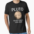 Planet Pluto Never Forget by designeclipse