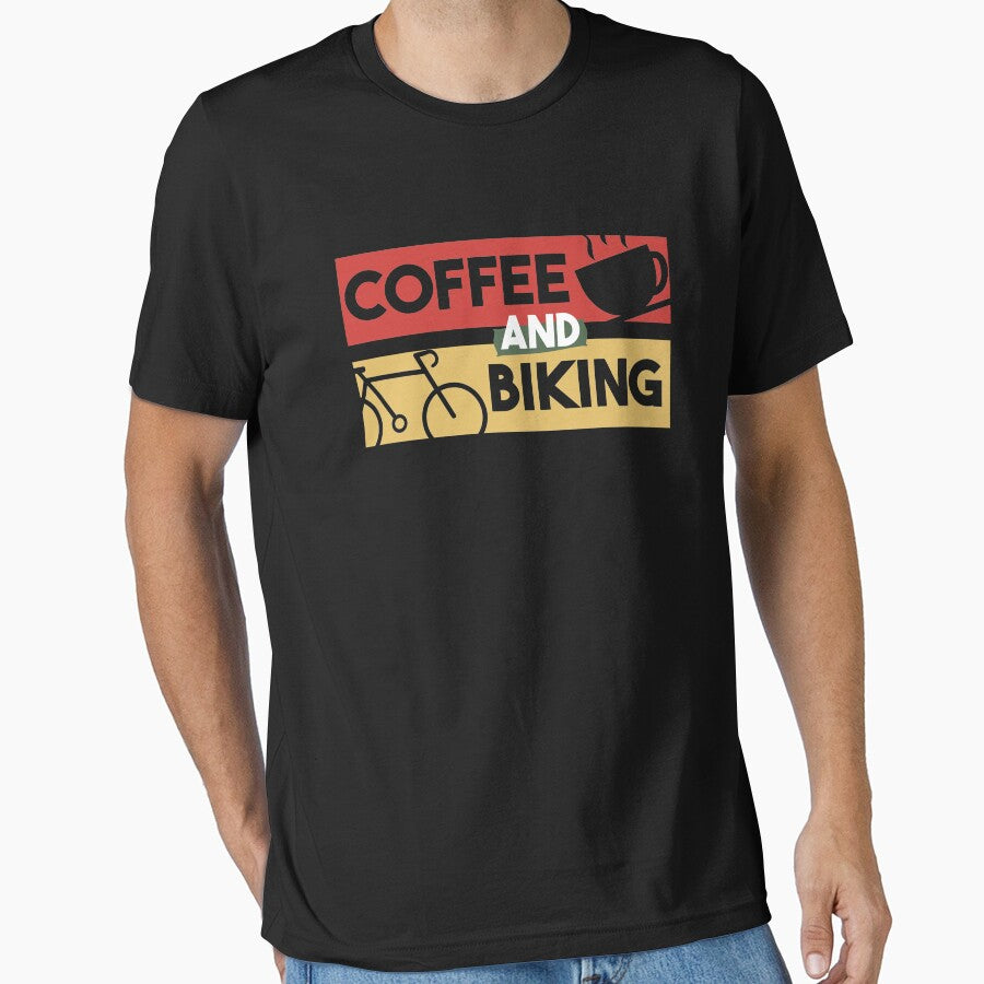 Coffee And Biking - Gift for coffee addict , Biking Gifts by MrElgo