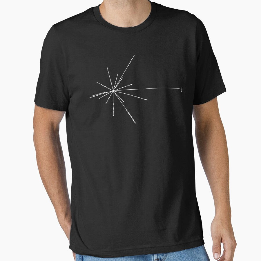 Pioneer plaque pulsar map by flashman
