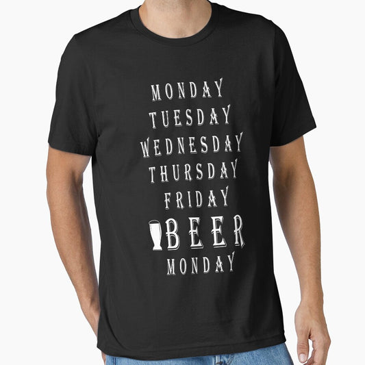 Beer and weekdays - Funny beer saying. by tillhunter