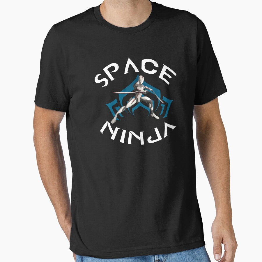 Warframe Space Nina - Excalibur, Warframe Shirt, Warframe Sticker, Ninja in Space, Akimbo Sword by ContTraders