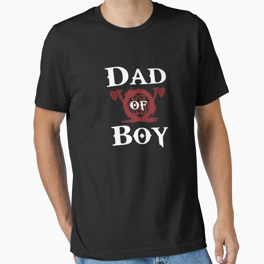 Father of Boy Dad of Boy gaming viking of war by LayersDesign