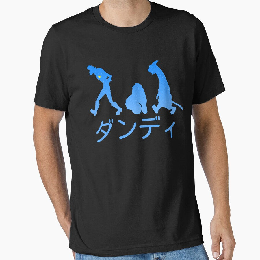 Space Dandy Silhouette Dandy(Blue) by KhingHaning
