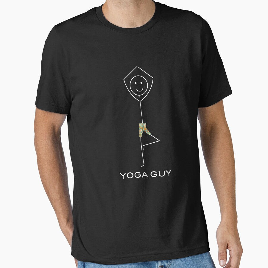 Funny Mens Yoga Guy by whyitsme