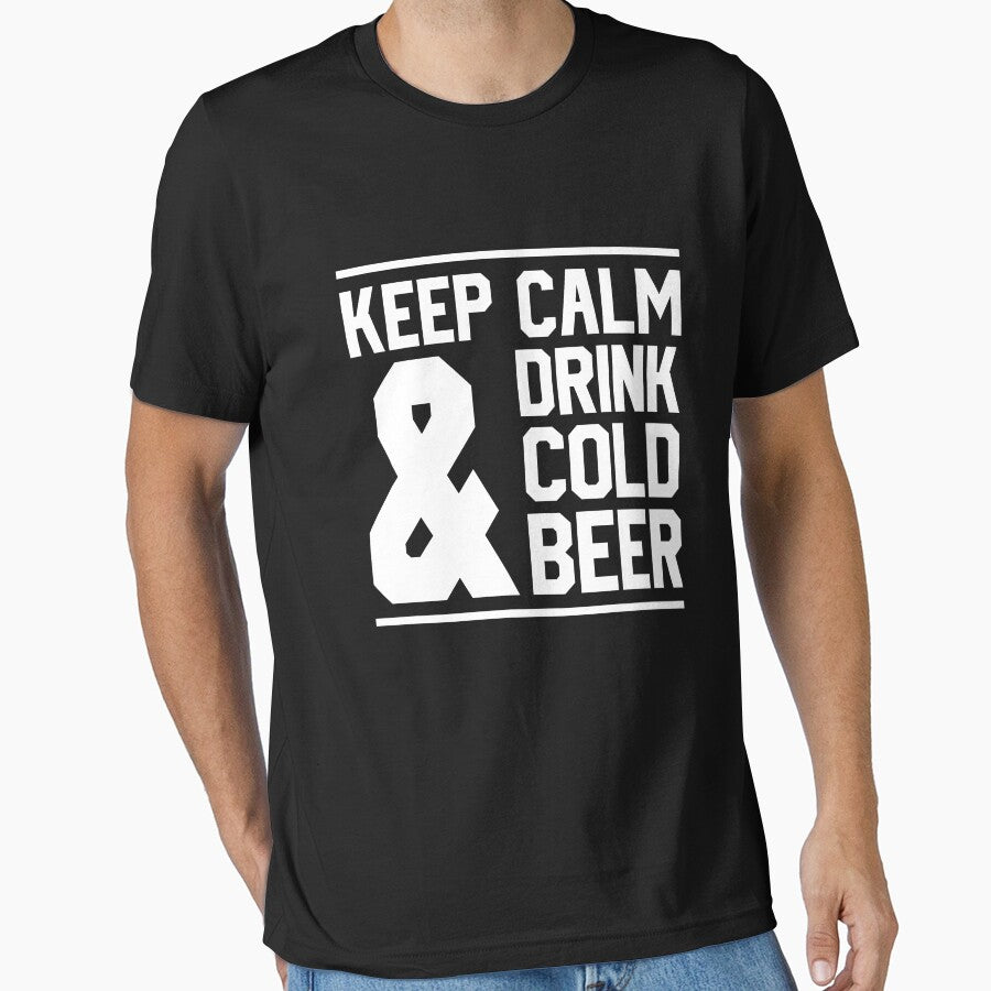 Keep calm e drink cold beer - Beer Lover - Beer Fanatic - Beer is Life by mellinnshirts