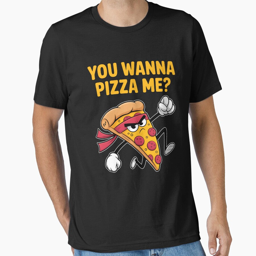 Funny You Wanna Pizza Me? by Randomera