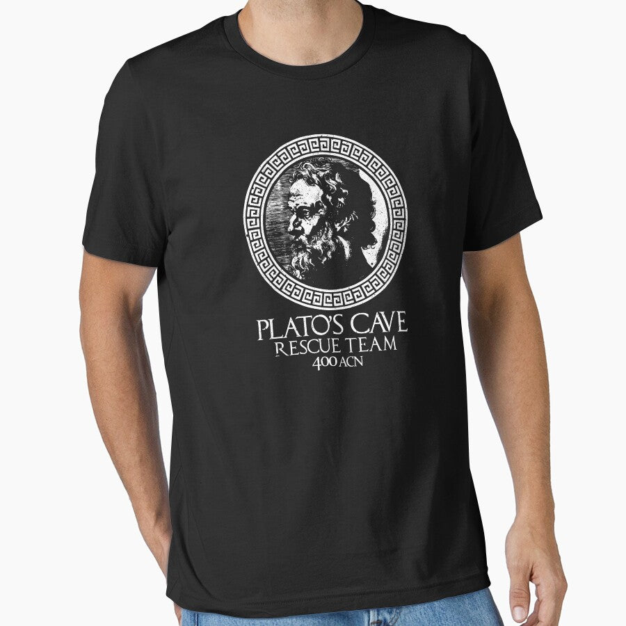 Plato's Cave Rescue Team - Ancient Greek Plato Philosophy Gift by xhearalisa