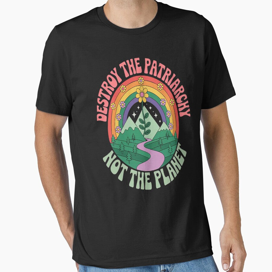Destroy the Patriarchy Not the Planet Feminist Feminism by CottonCandyPrin