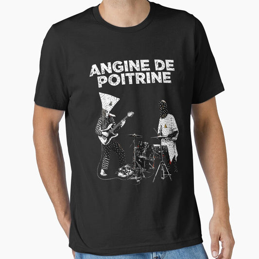 Angine de Poitrine Band Vintage Music by DVMavix