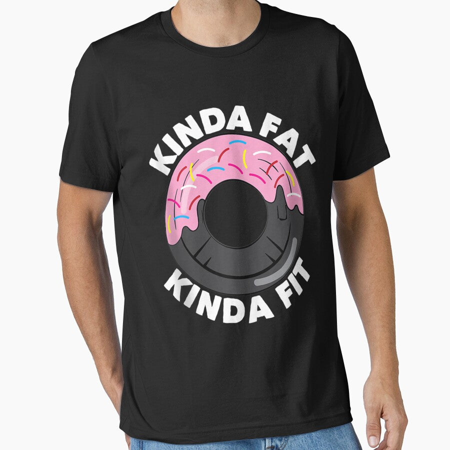 Kinda Fat Kinda Fit Fitness Workout Gift Kinda Fat Kinda Fit by RonaldTAlvarado
