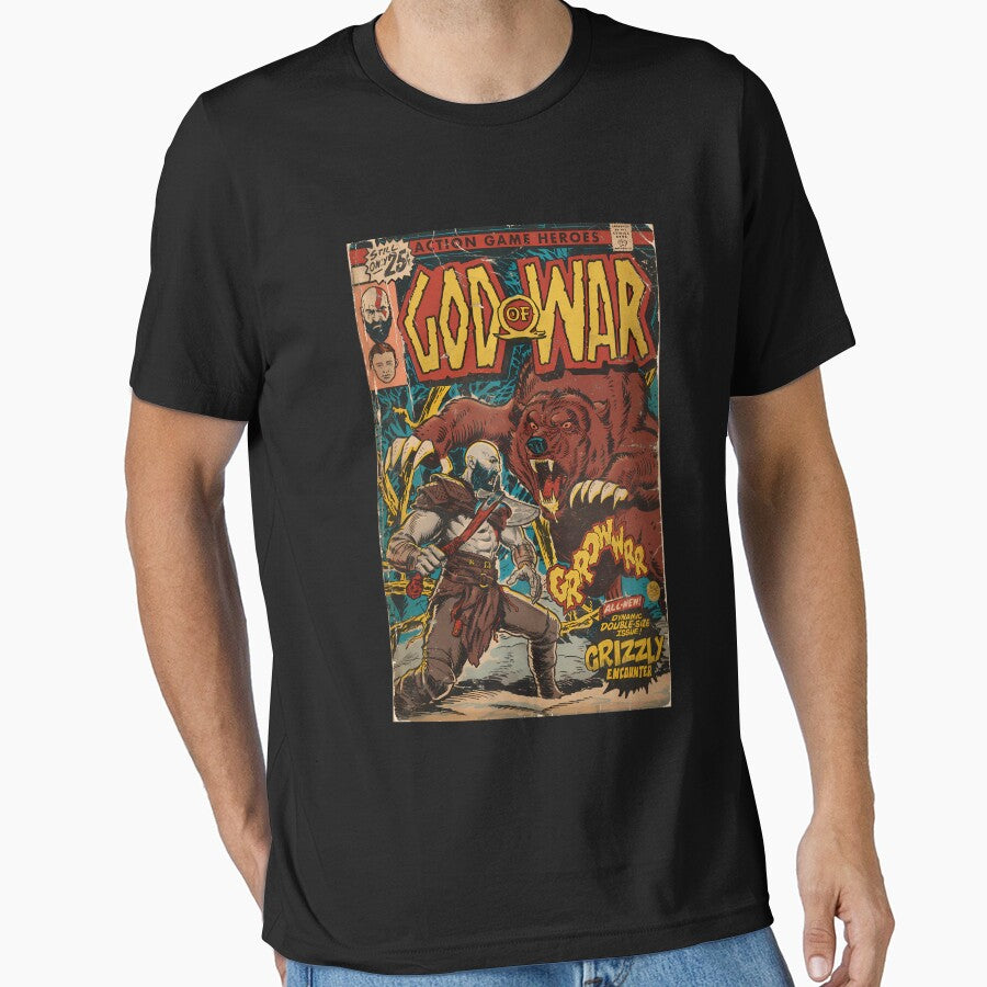 God Of War Ragnark Bear Fight by Edisoedovic