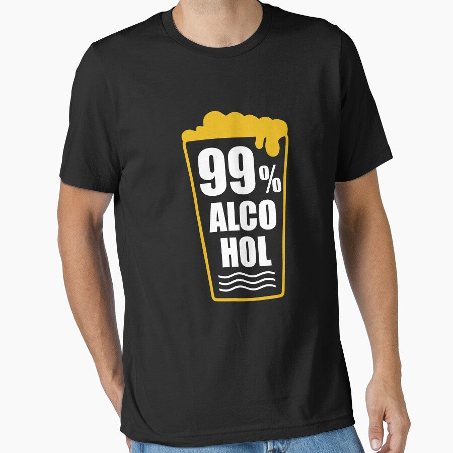99% Alcohol Good Beer Drinker - Beer Break - Native Drunk Beer is made by men wine by god - Beer Lover - Beer Fanatic - Beer is Life by mellinnshirts