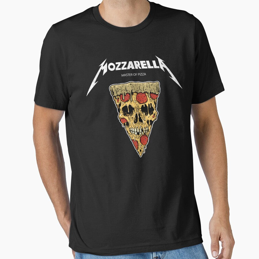 Pizza and Heavy metal, (Mozzarella Master of Pizza) by boec gear