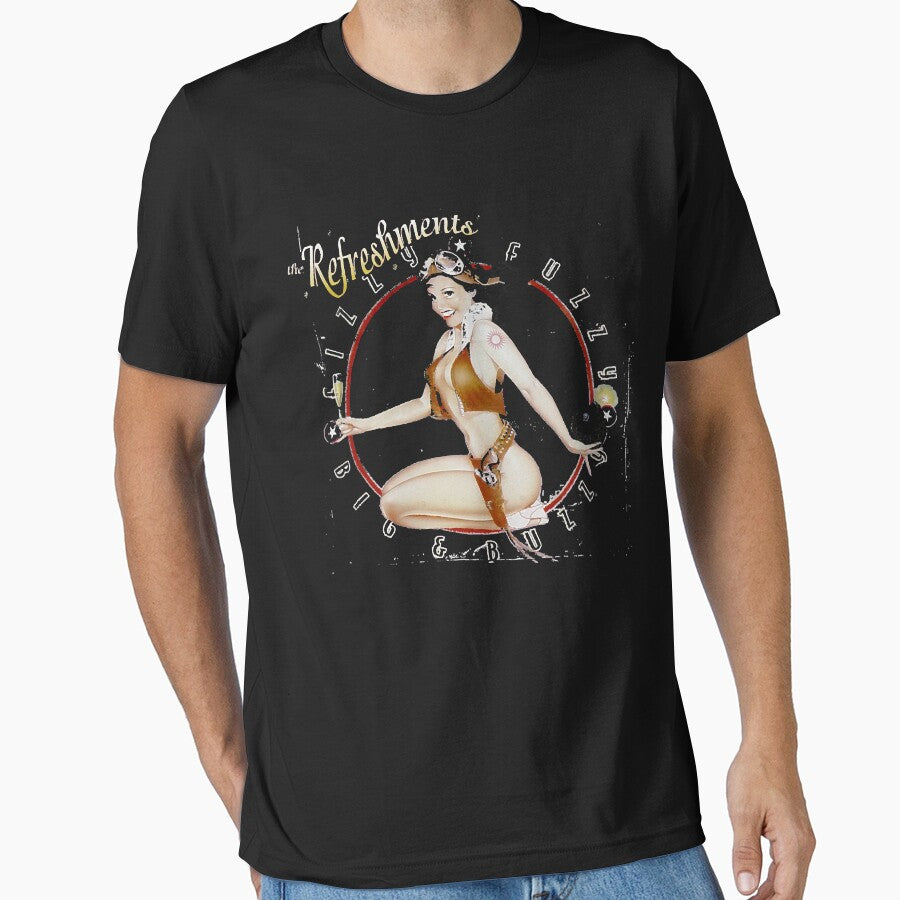 vintage worn  The Refreshments Classic T-Shirt by charliemorrs121