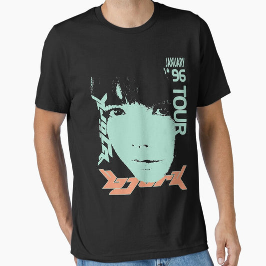 Bjork 1996 January Tour (Mint / Light Melon) by hypelaboratory