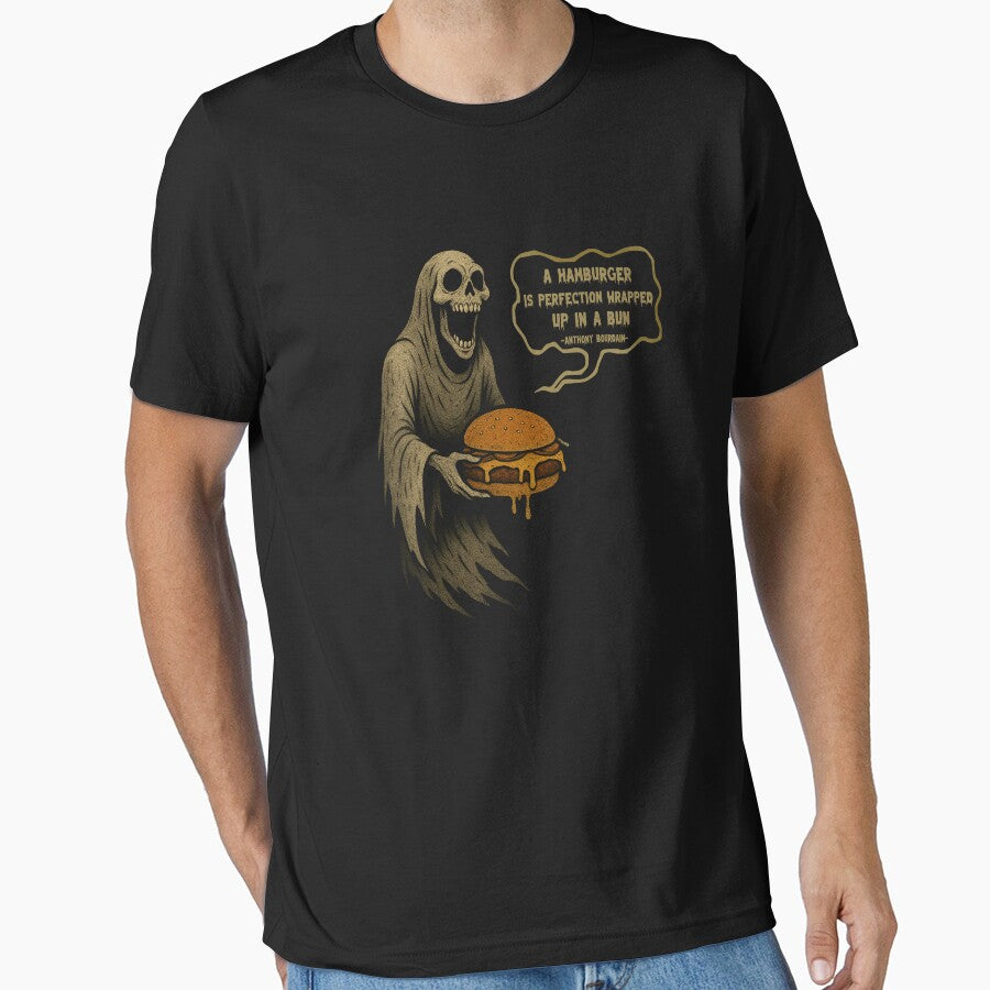Ghost A hamburger is Perfection Wrapped Up in a Bun by LewisSchuetz