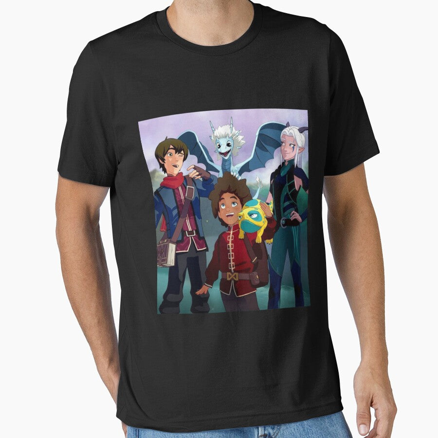 Rayla, Ezran, Zym, Bait, Callum-The Dragon Prince . classique by kuenyerrosel