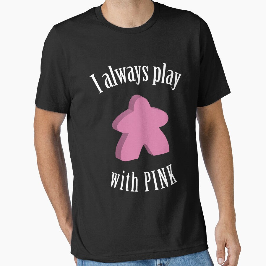 Copy of I Always Play with Pink Meeple Board Game Design by shadowisper