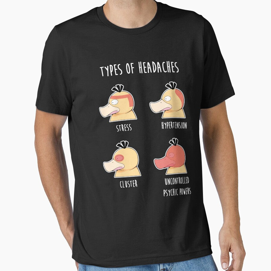 Types of Headaches Psyduck Funny Anime Meme by KasefsWorld