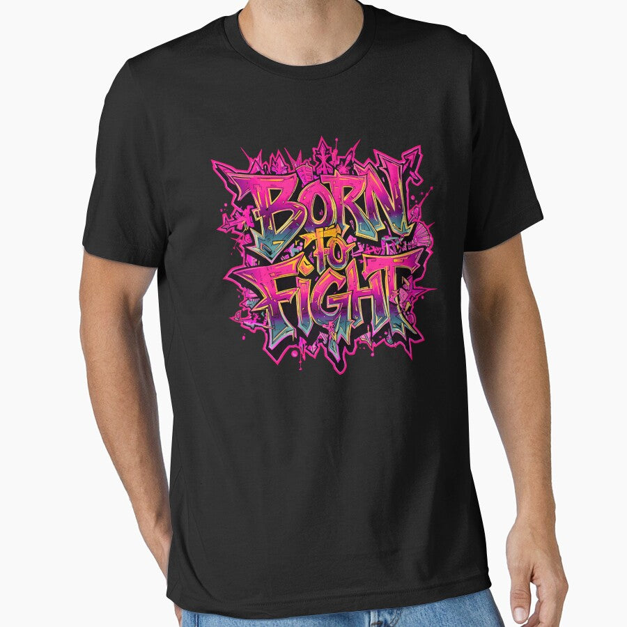 Born to Fight – Wildstyle Graffiti Art by typoinspired