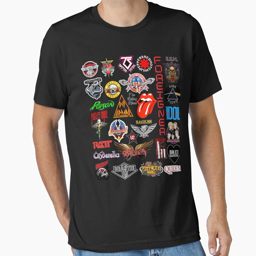 Classic Rock N Roll Greatest Bands 80'S Music by Dizayndan
