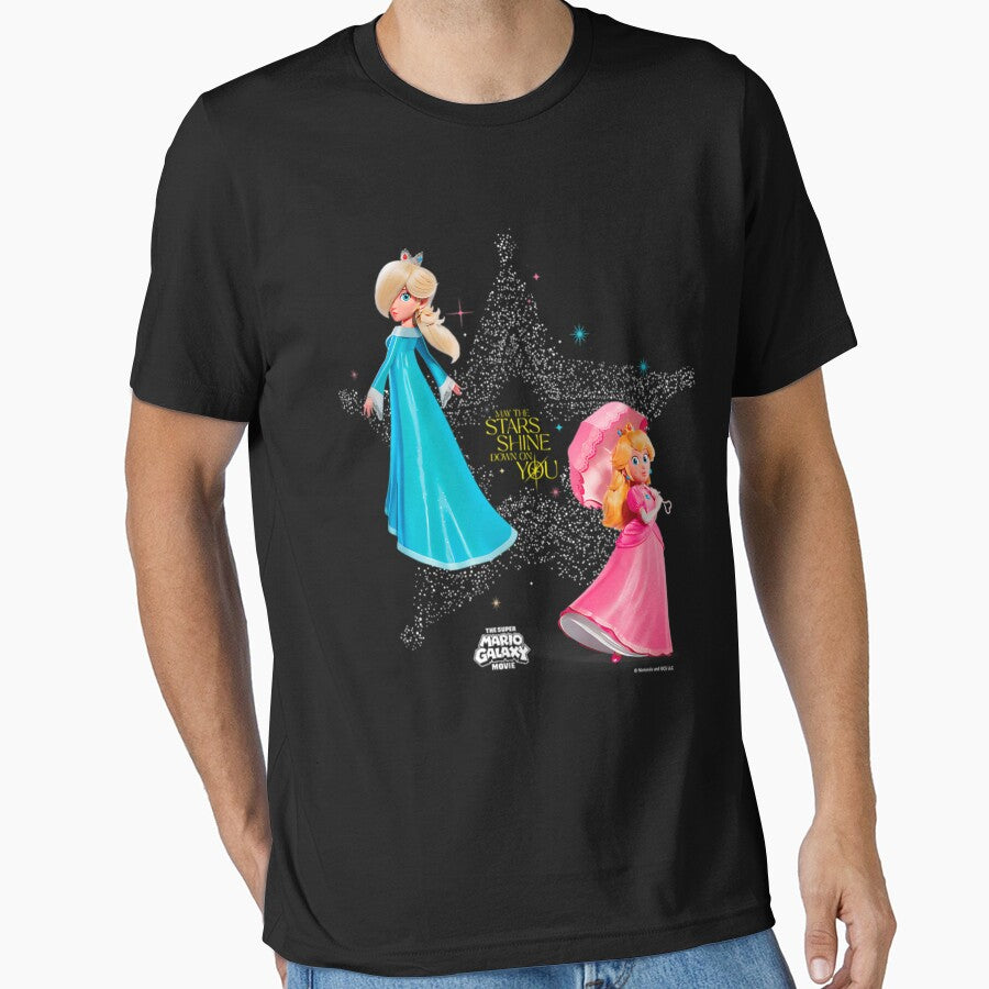 May The Stars Shine Down On You Rosalina And Princess Peach Movie by NickIgnatyev