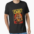 I Am Yelling Carl Angry Cat Fantasy Bookish Dungeon Crawler Carl by RDGNR