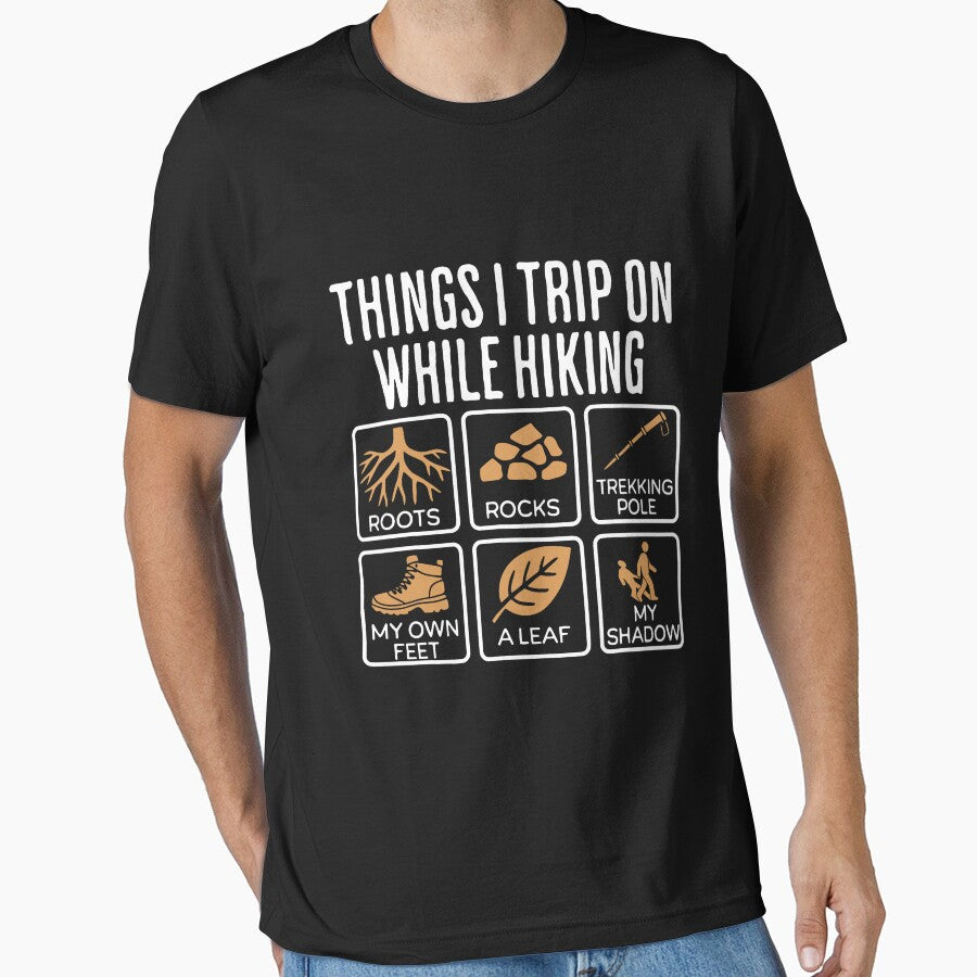 Things I Trip On While Hiking Roots Rocks Trekking Pole Hike by FrankBaird