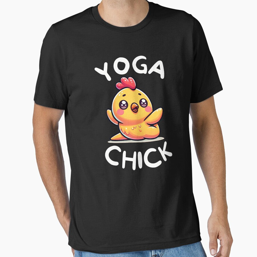 Chicken Yoga Girlie Joke by DivineMovement