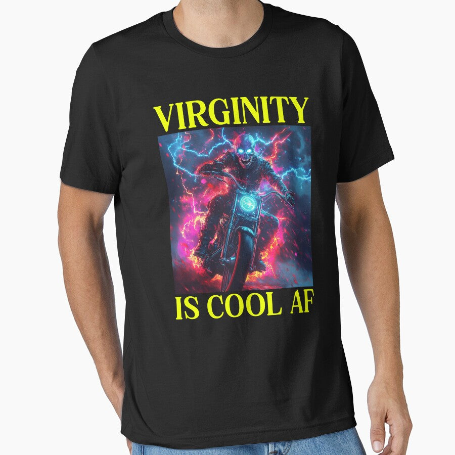 Virginity Is Cool AF Funny Virgin by RockFireMerch