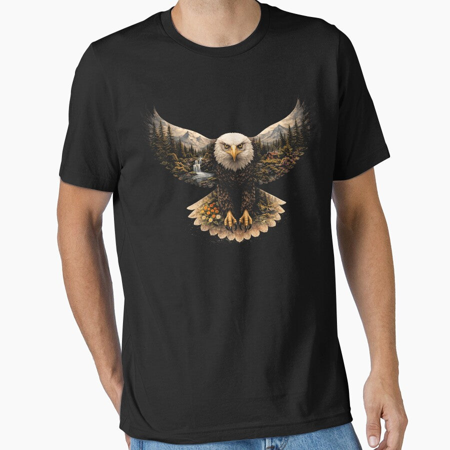 eagle Plants Nature Wild Boho Flowers by Kladhadredo