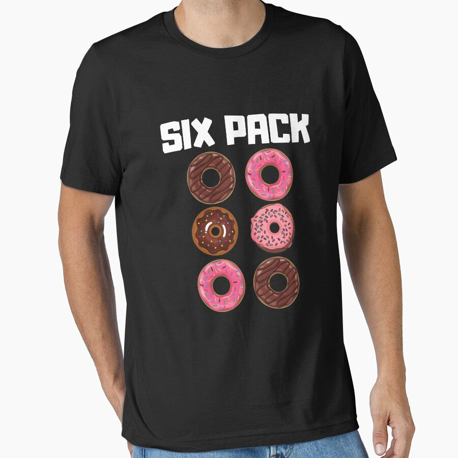 Six Pack Donut - Funny Gym Gift by wapix