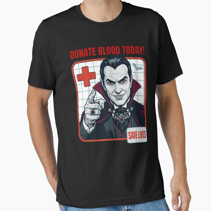 Vampire Blood Donation – Dark Humor by SidTastic