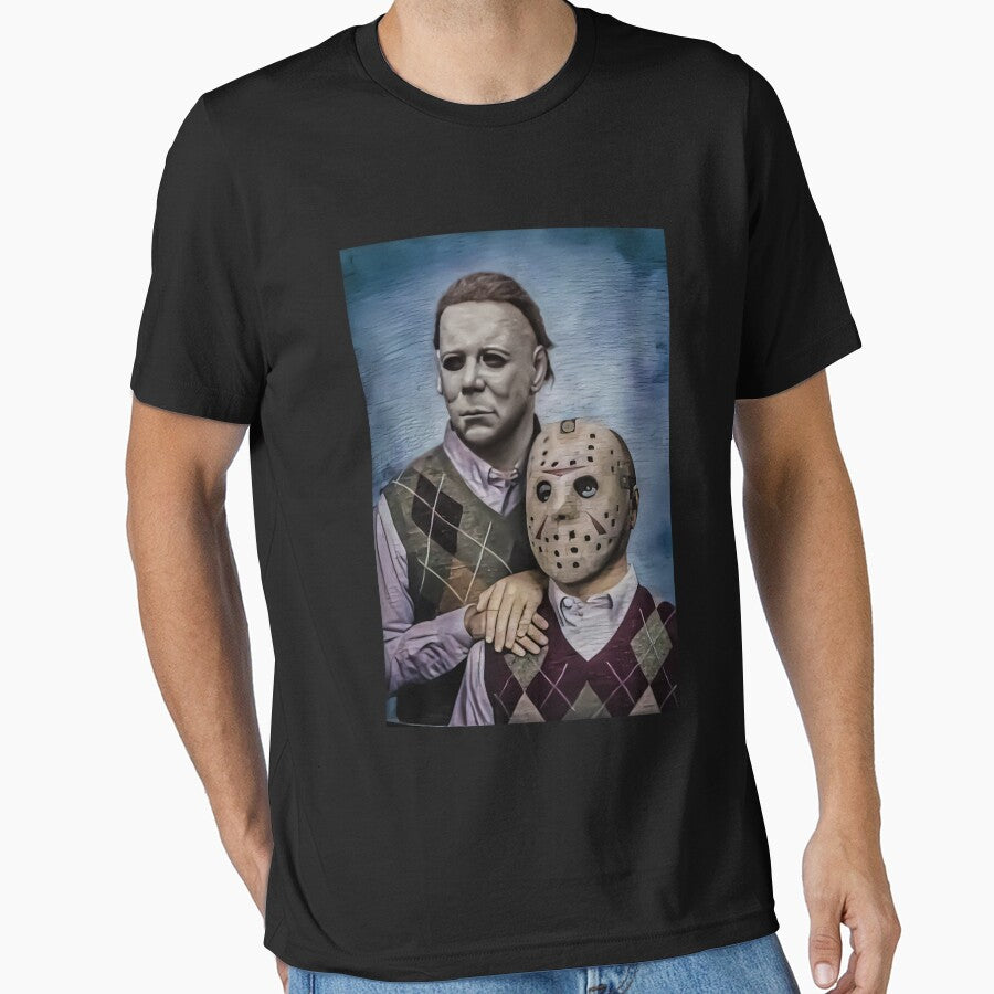 Michael Myers and Jason Voorhees Step Brothers Movie Funny by PontiaGudam