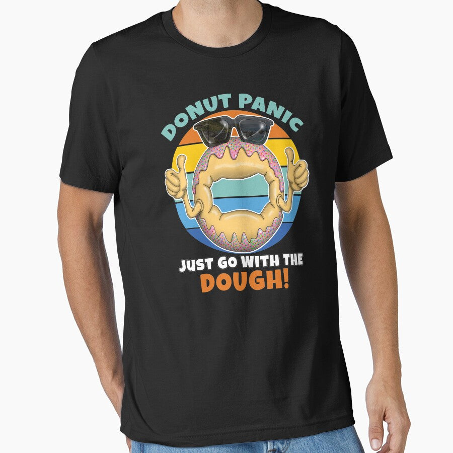 Donut Panic Funny Donut Lovers by Status71