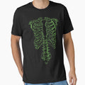 Nigel's Green Skeleton [Worn Look] by risible