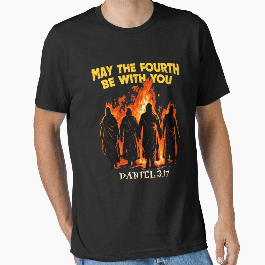 May The Fourth Be With You Daniel 3 17 by moabeArtistic