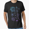 BLue Rubiks Cube 3x3 Patent Neon by jamboi