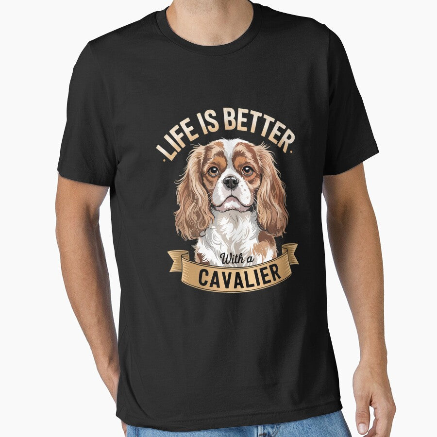 Cavalier King Charles Spaniel6 by lilLilaBatArt