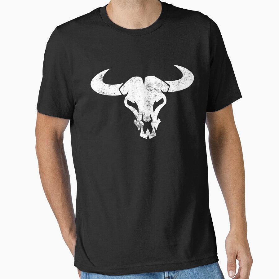 Buffalo Skull Grunge by ScapegoatPrints