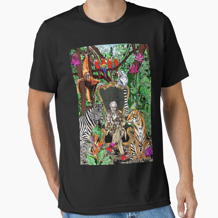 David Attenborough Jungle Creatures by Celestia1l24