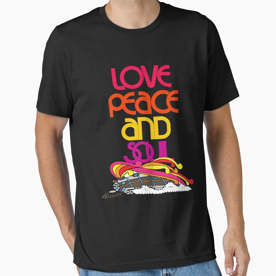 Love Peace And Soul Train Logo by dardargo