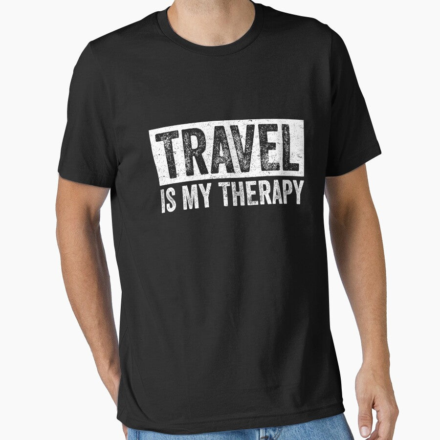 Retro Vintage Travel Is My Therapy by saifuddin shifat